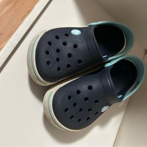 Blue crocs